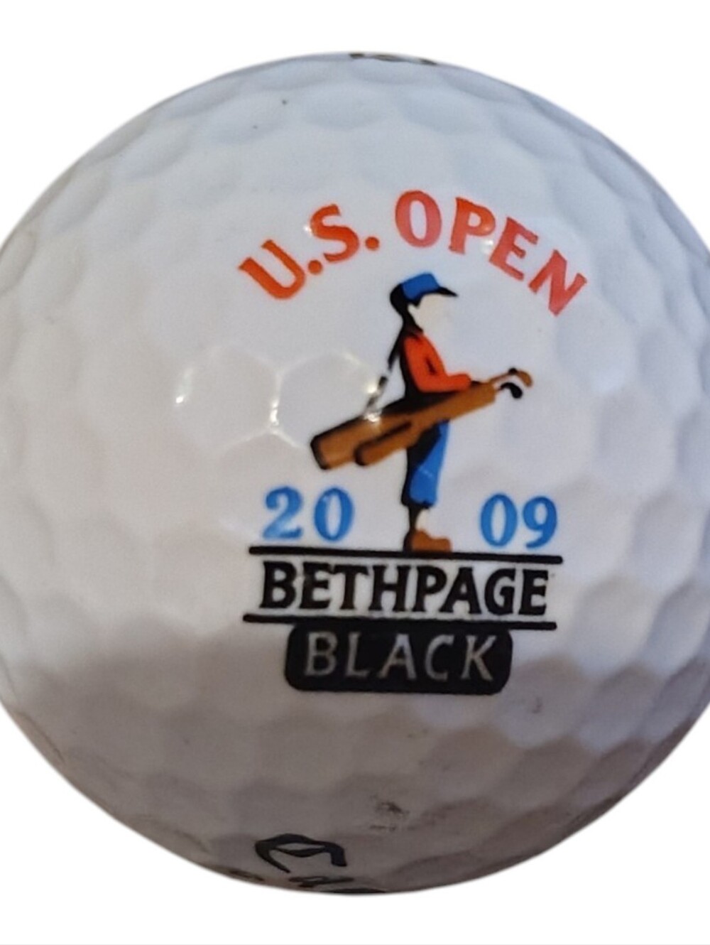 2009 U.S. Open Bethpage Black Callaway Hx Hot Plus Golf Ball